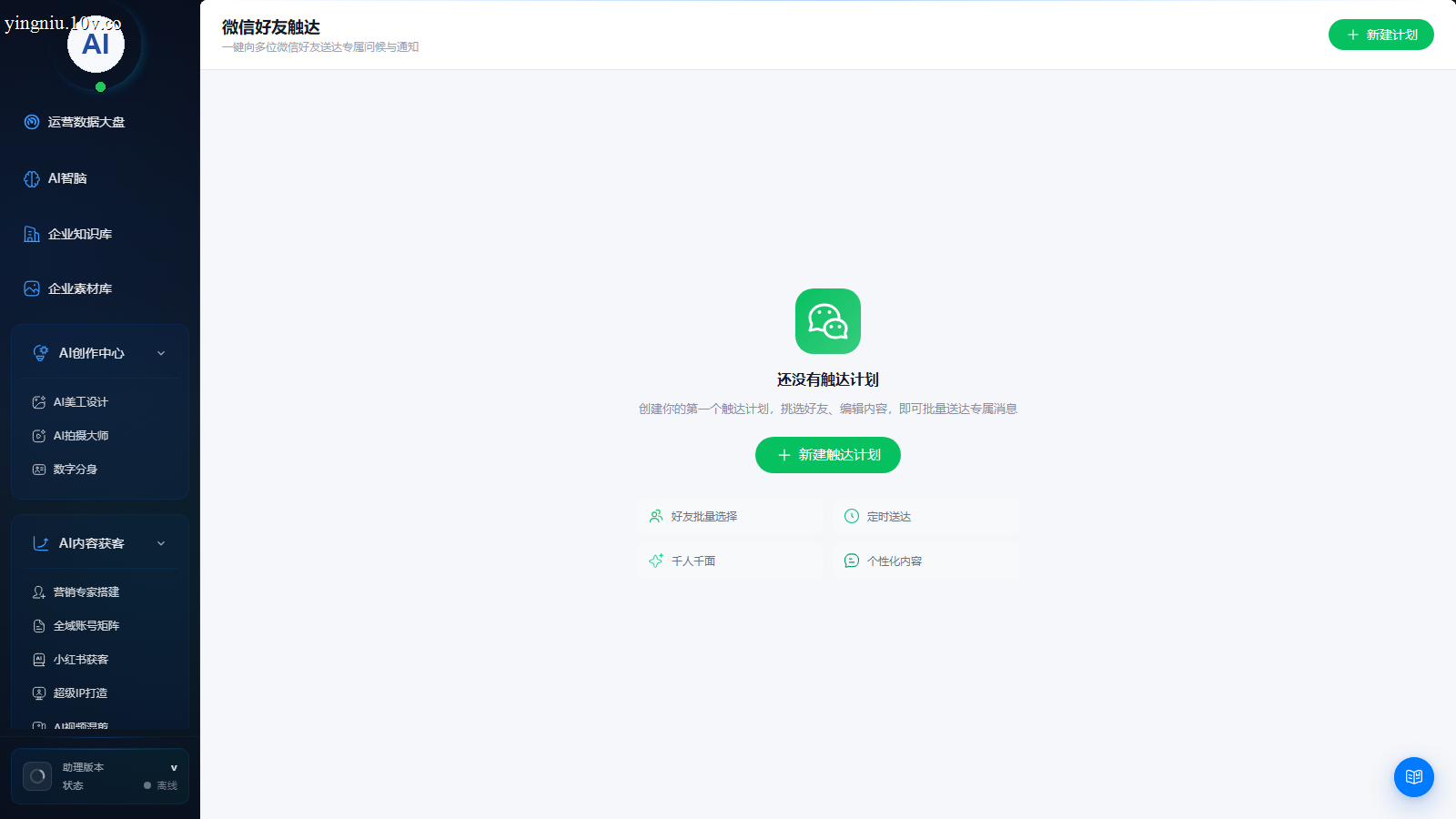 好友激活概览